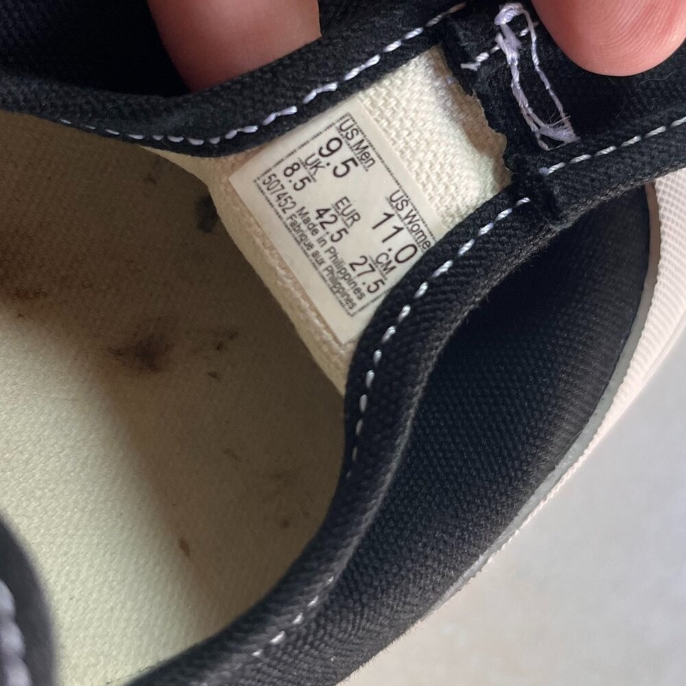 Vans Black and White Style 93 Mary Janes Size 11 - Picture 7 of 7